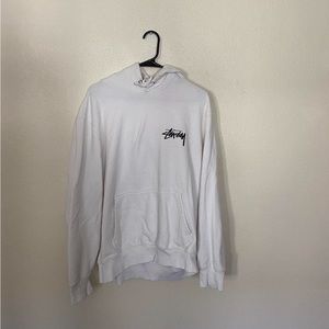 Stussy White Hoodie